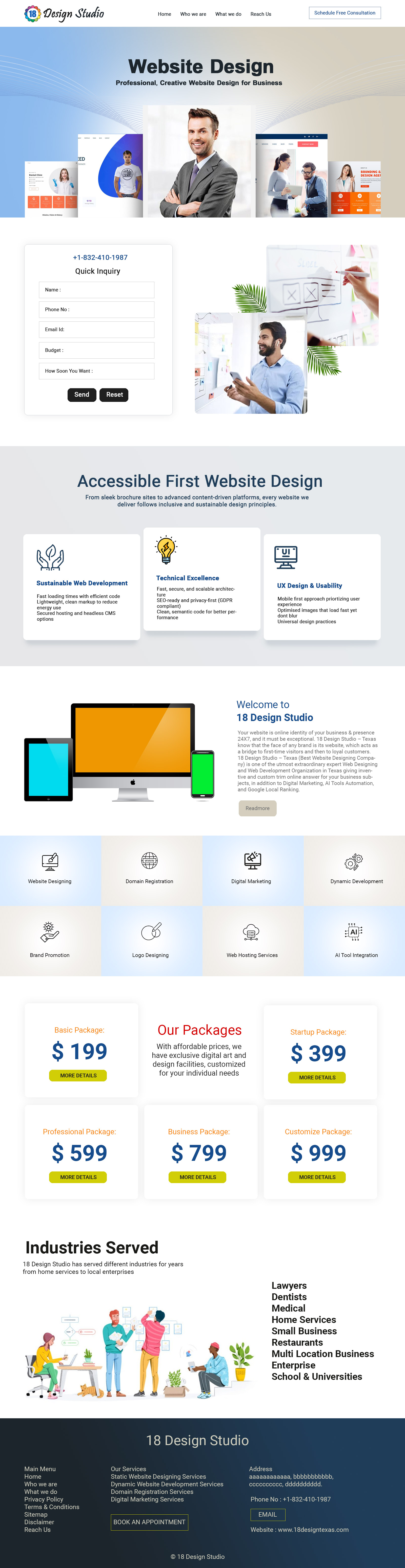 homepage