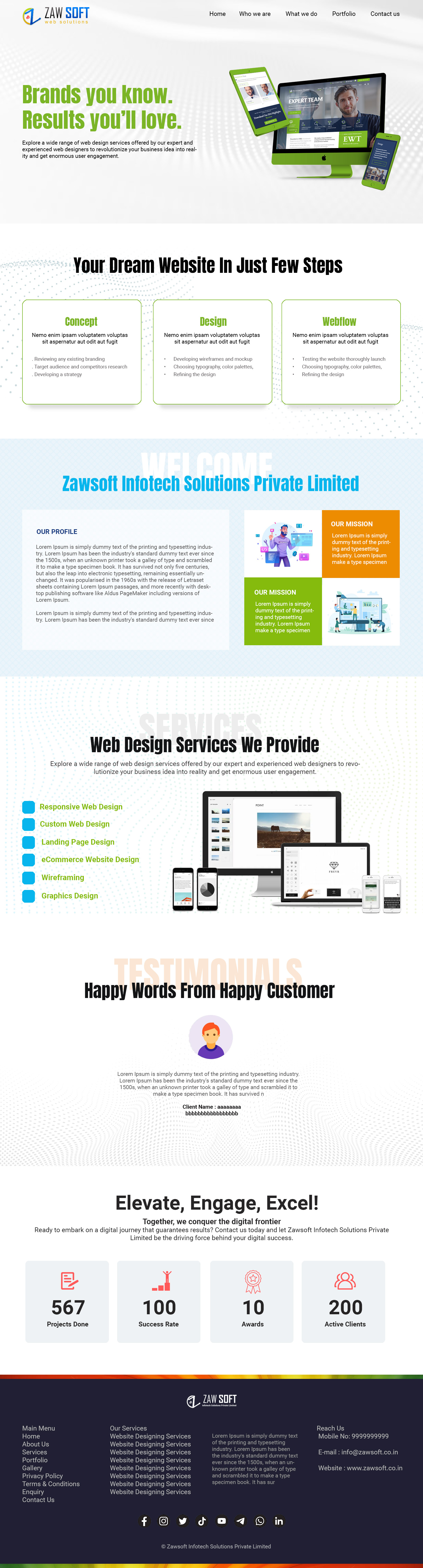 homepage